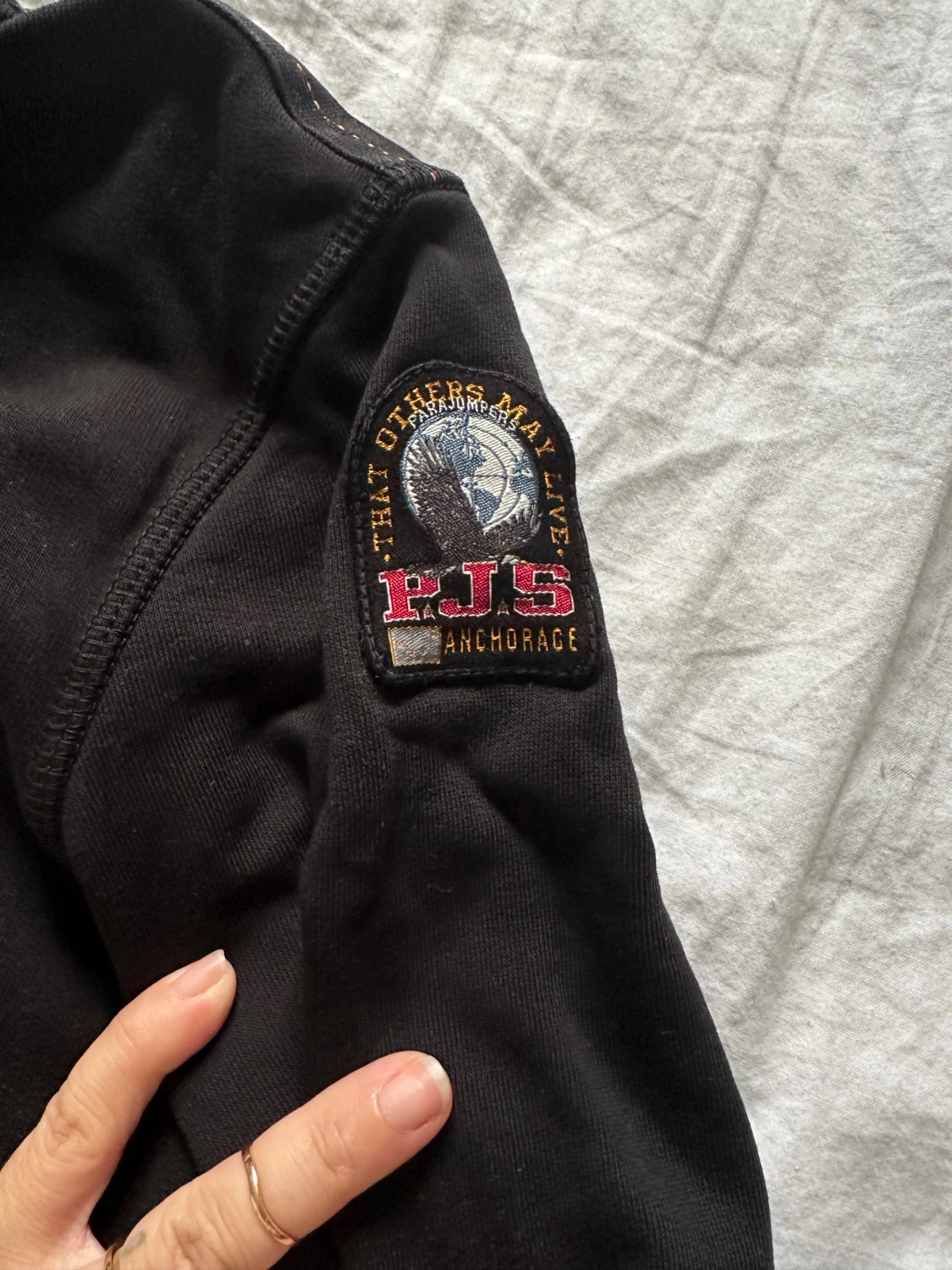 Svart fleece-tröja Parajumpers YL - 3