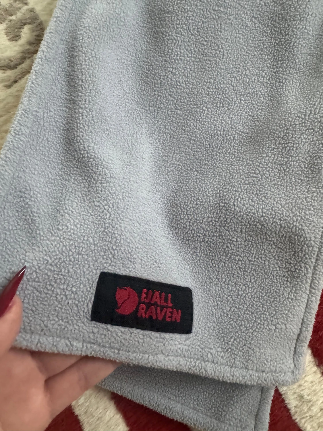 Ljusgrå fleecehalsduk Fjällräven - 1