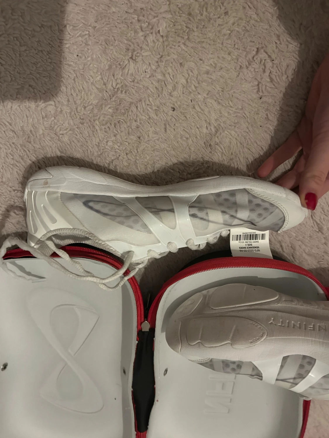 Vita cheerskor från nfinity - 3