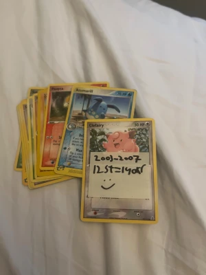 Äldre Pokémon kort 2003-2007 - Mycket bra skick, 12 stycken 