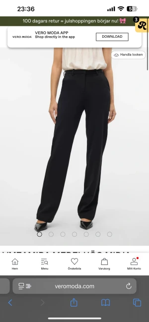 Kostymbyxor  - Såå fina och sköna kostymbyxor från vero moda liite korta på mig som är 180😚🫶🏻💕