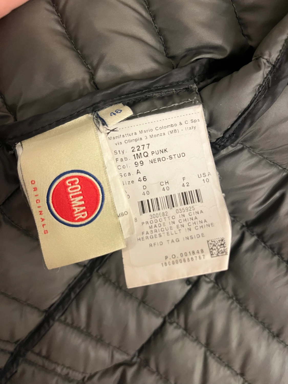 Svart pufferjacka från Colmar - 5