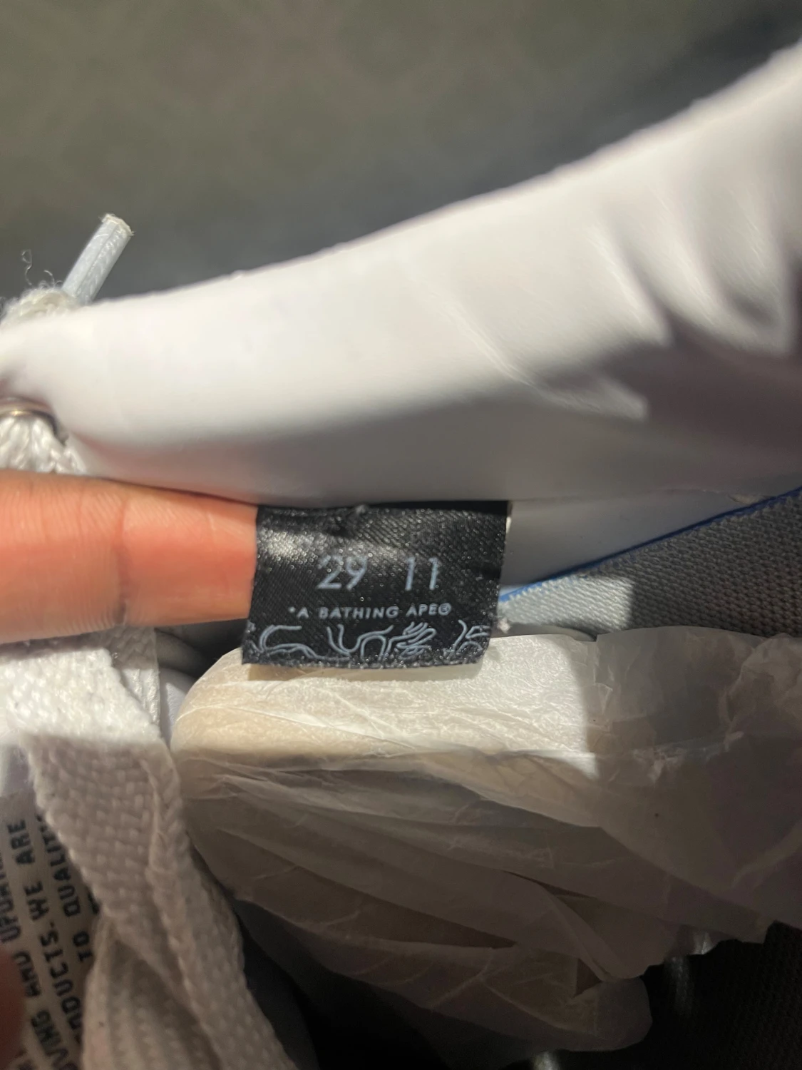 Bapesta low m2 grey - 4