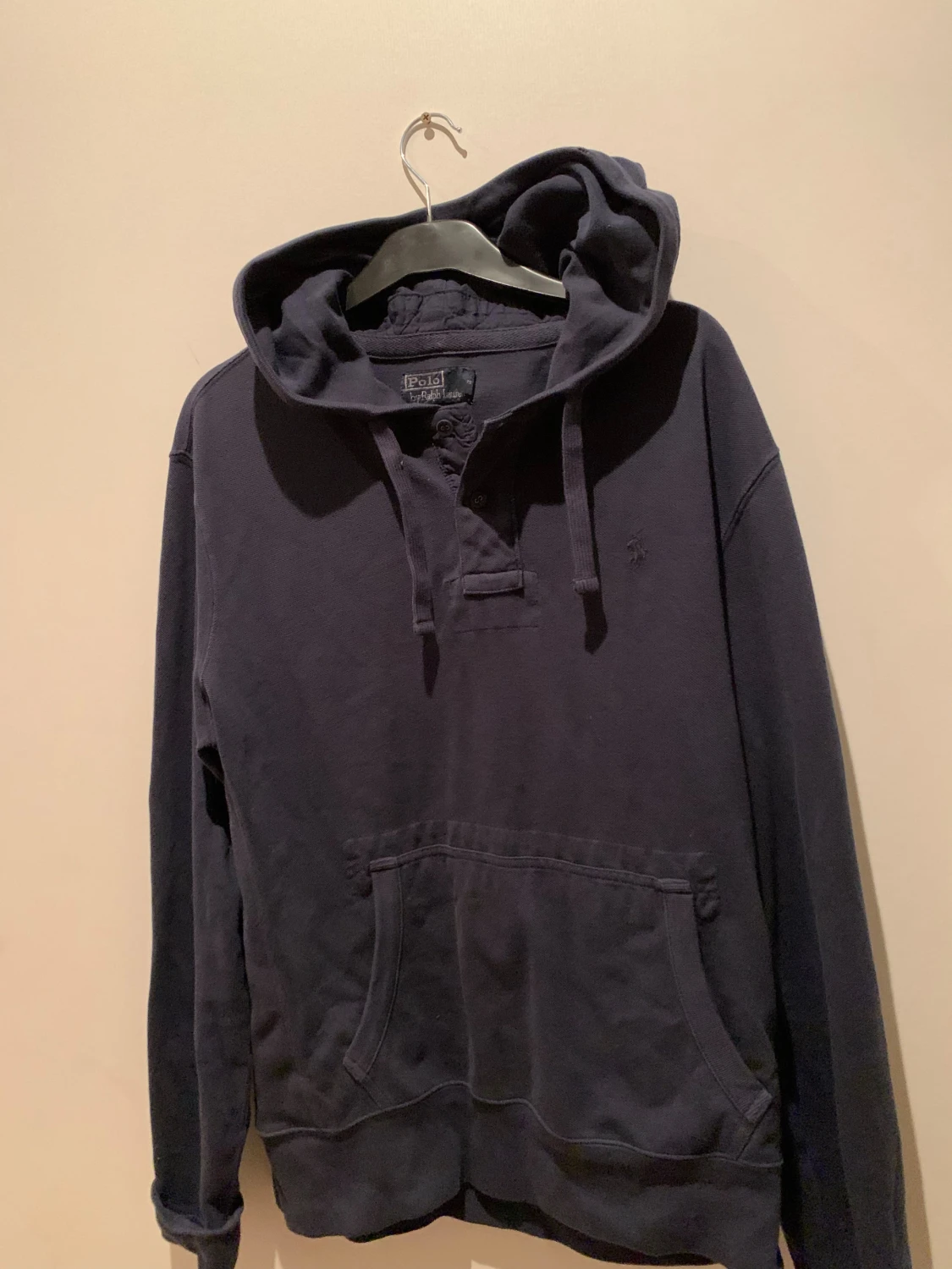 Mörkblå hoodie från Polo Ralph Lauren