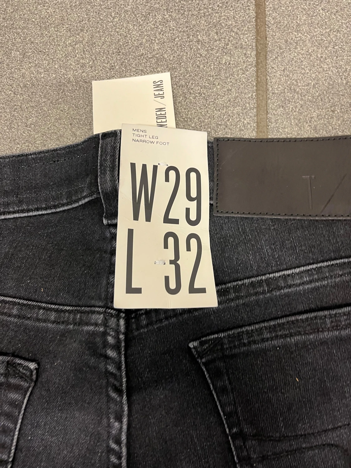 Svarta slimmade jeans Tiger of Sweden W29 L32 - 2