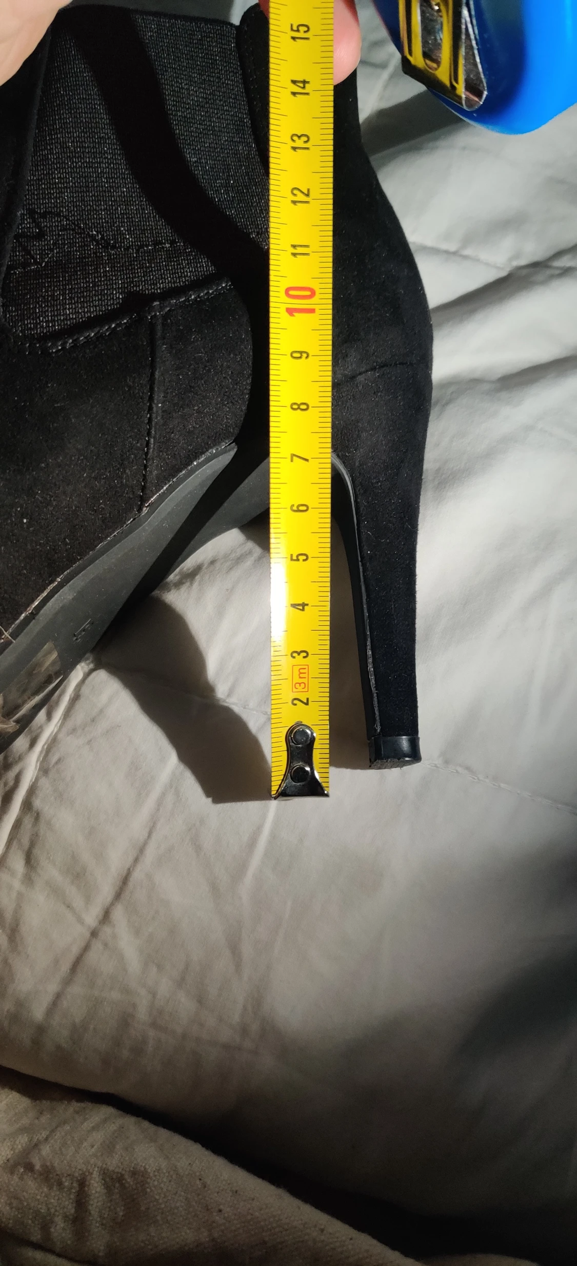 Svarta chelsea boots med  ca 8 cm klack - 3