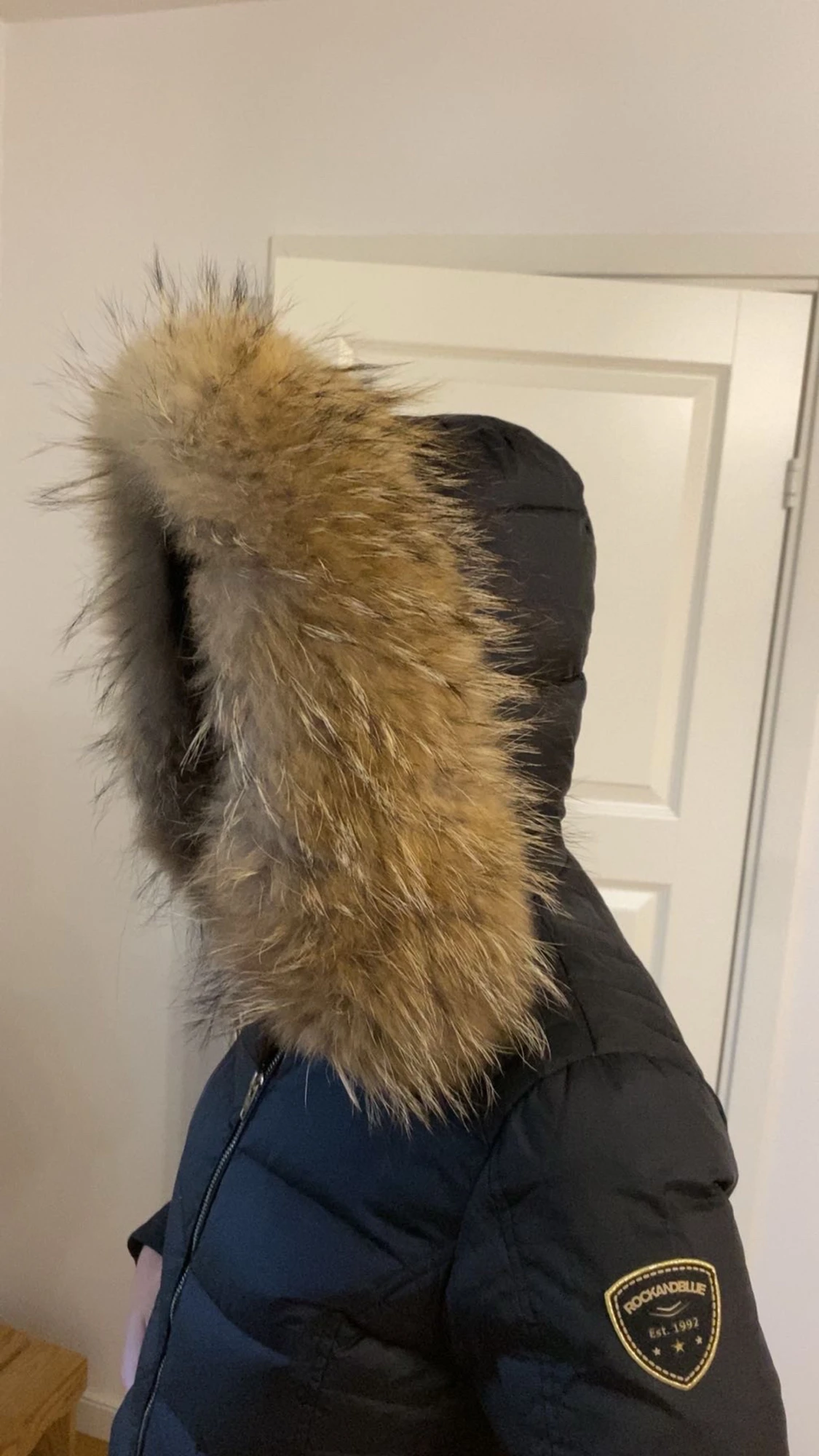 Rockandblue dunjacka med äkta pälskrage - 2