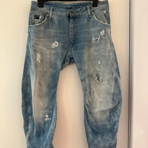 Blå g-star byxor - Blå jeans från g-star - storlek S36 L34