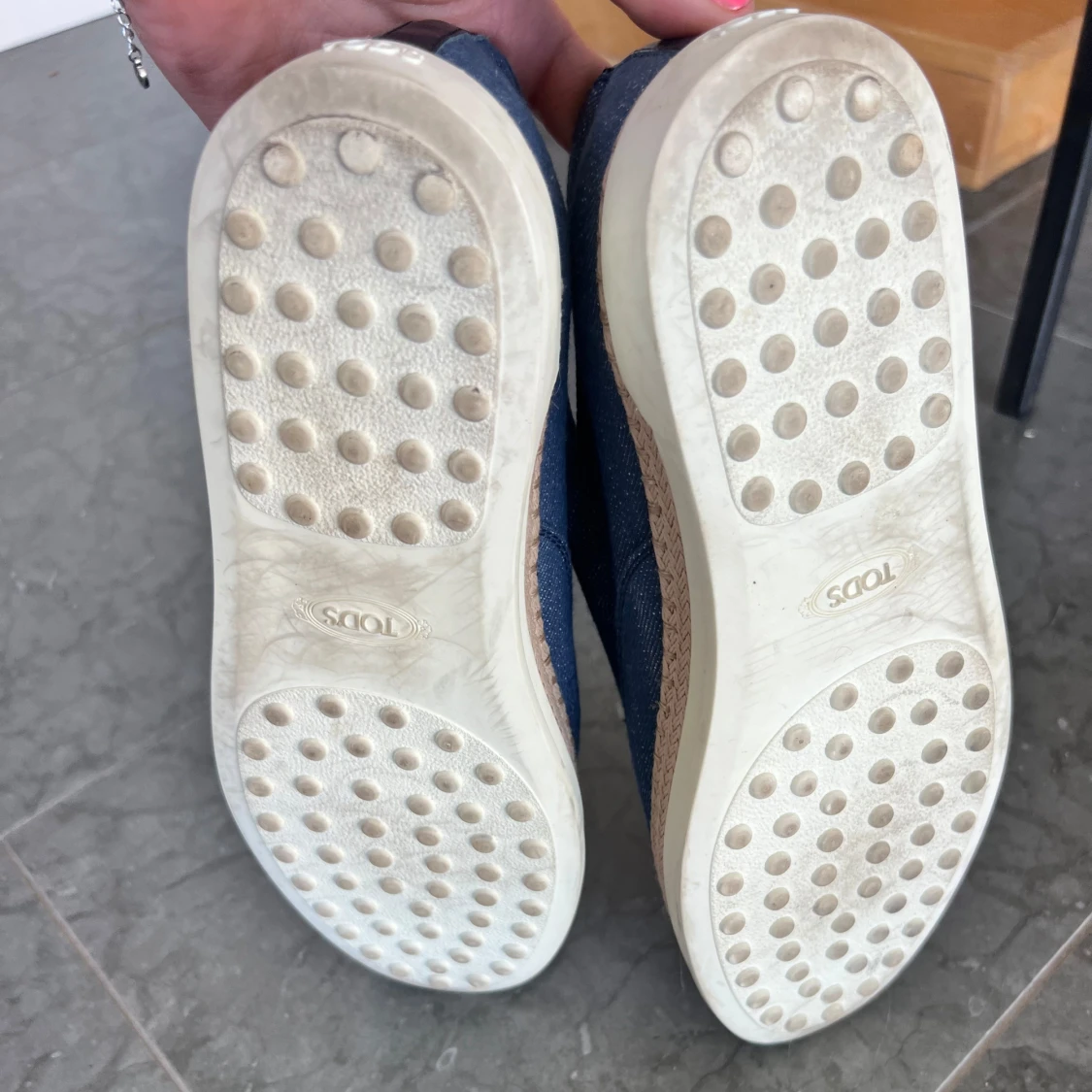 Blåa jeansloafers från Tod’s - 2