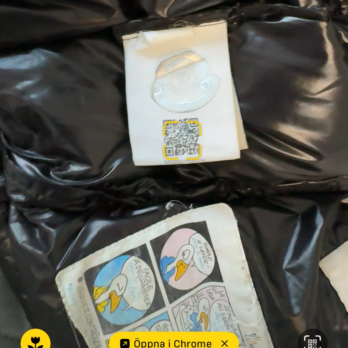 Svart dunväst från Moncler - 2