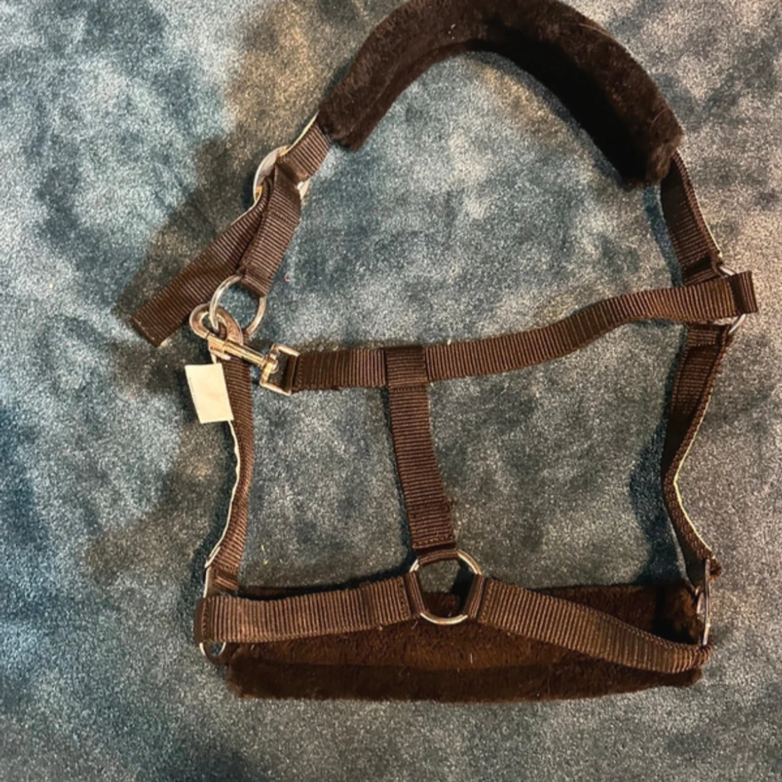 Glittrig grimma med svart fluff - 2