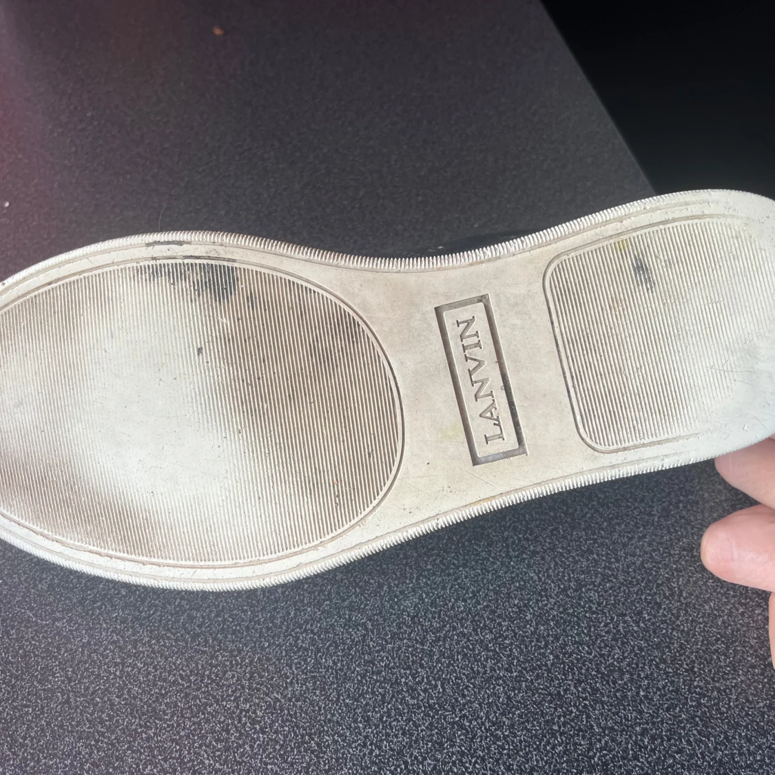 Svarta sneakers från Lanvin  - 1