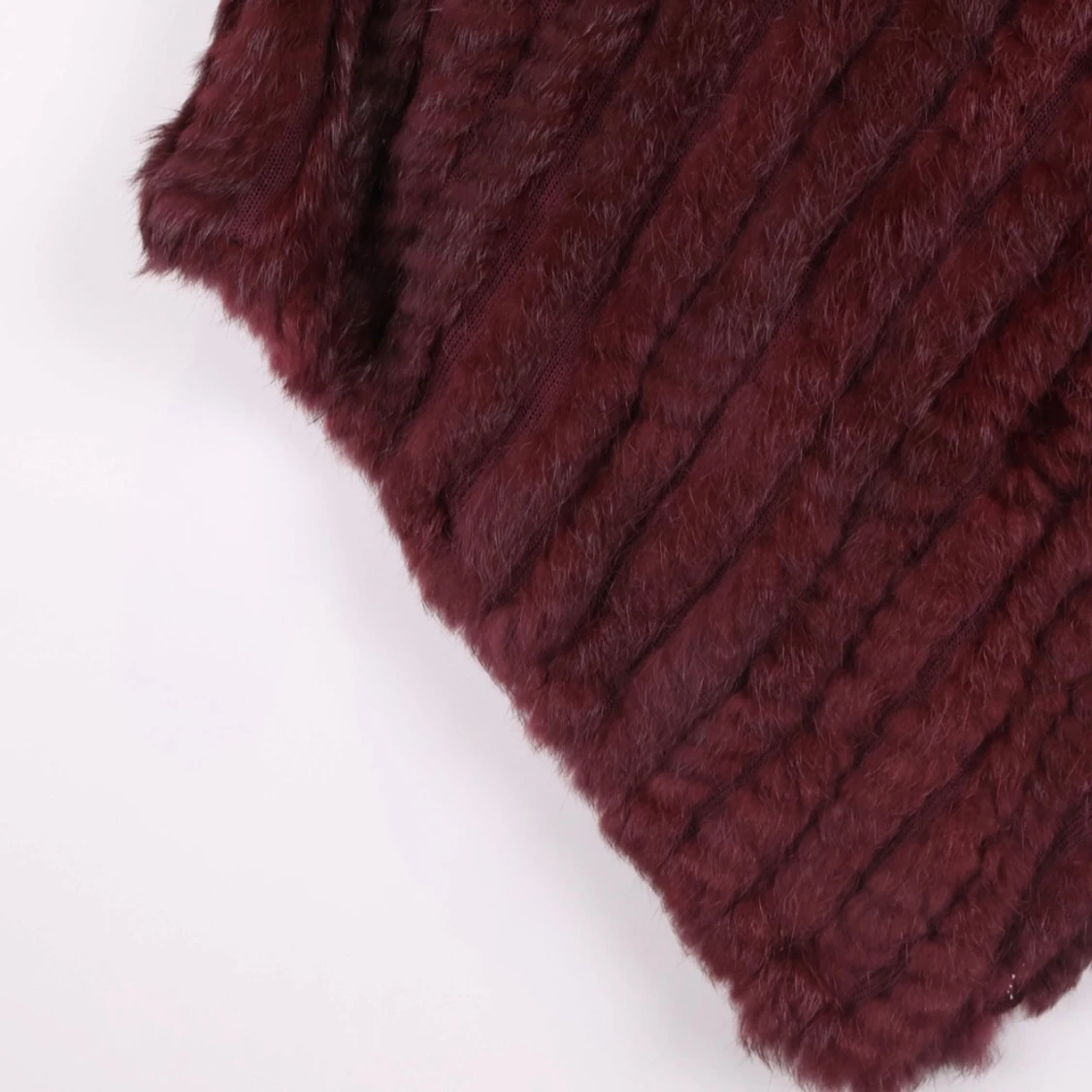 Lila Pälsponcho  - 1