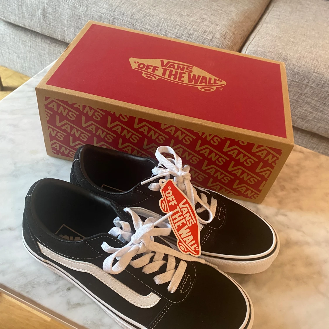 Svarta Vans Sneakers Mocka 38.5 - 1