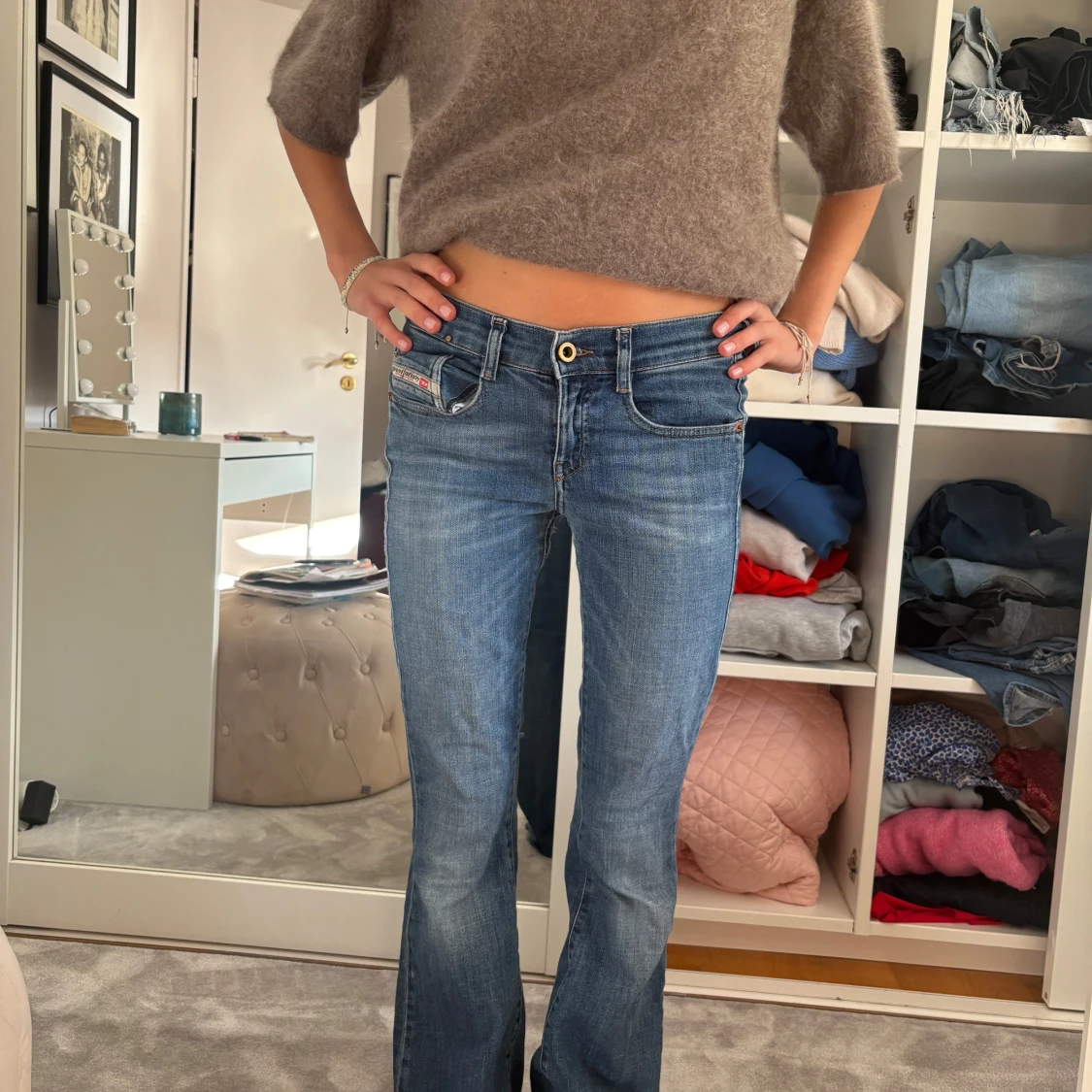 Dieseljeans mörkblåa  - 1