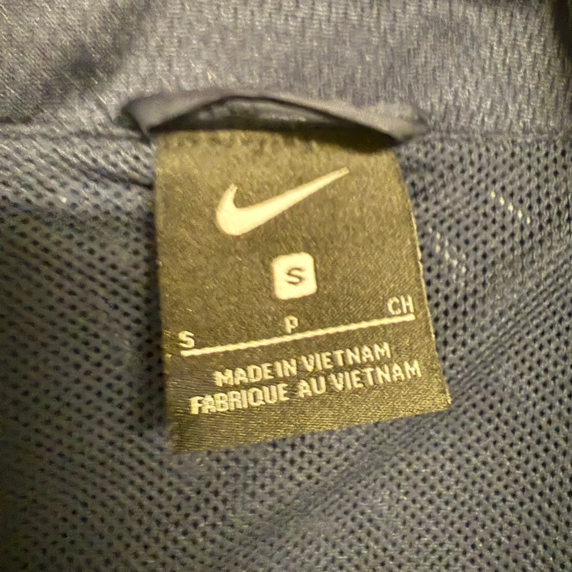 Marinblå vindjacka från Nike S - 3