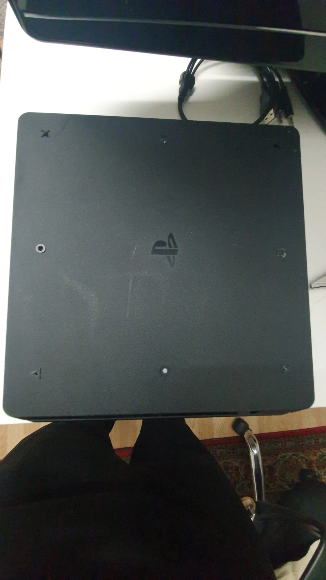 2 kontroller blå/svart och ps4 - 5