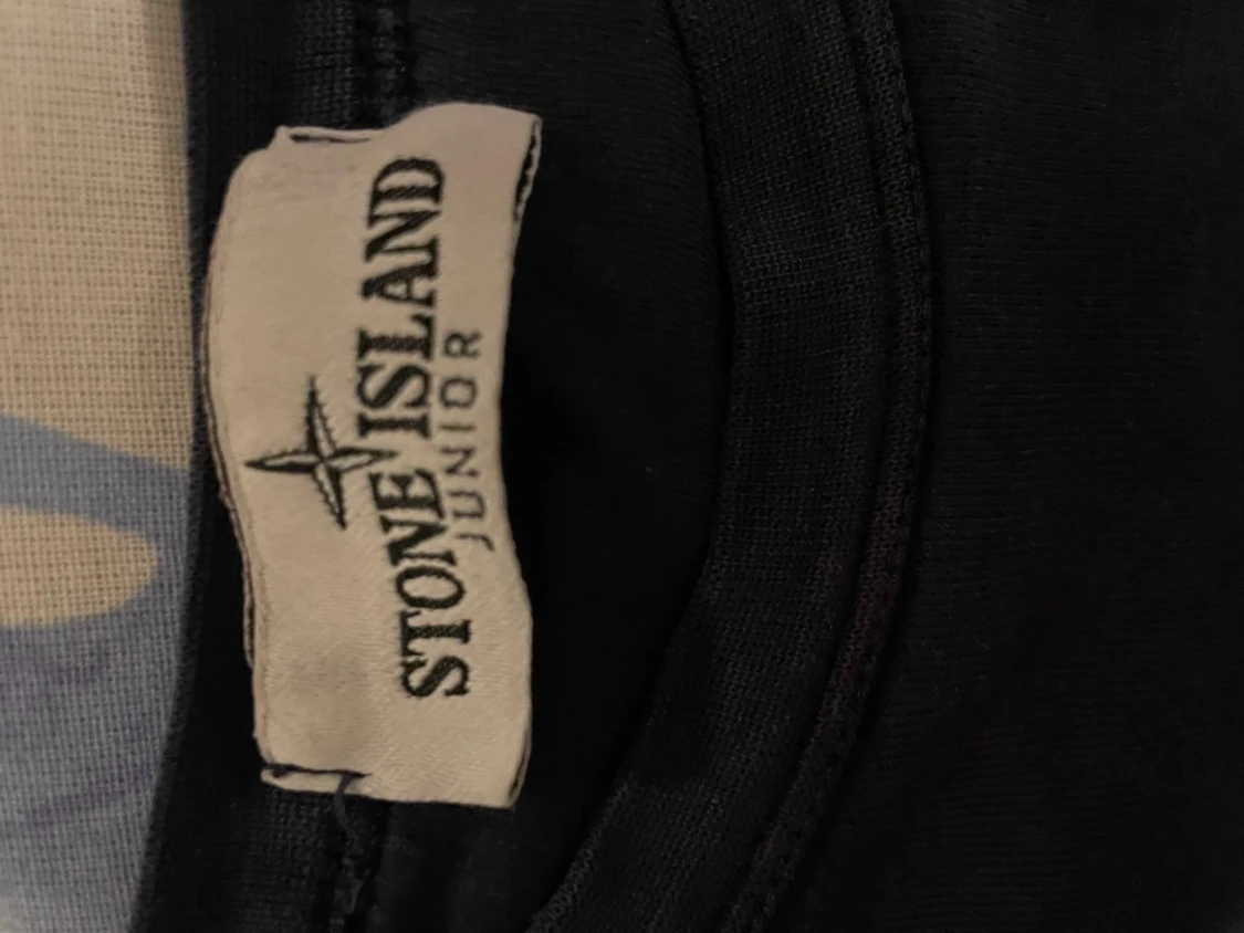 Mörkblå Stone Island sweatshirt - 2