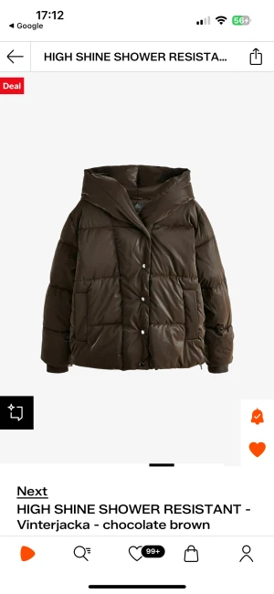 Söker Brun pufferjacka från Next - Söker!!