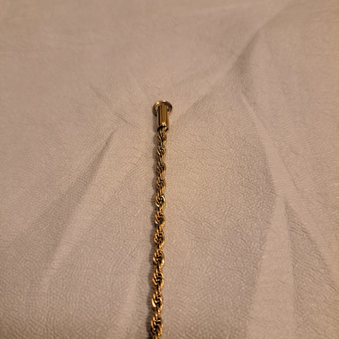 Guldarmband med tvinnad kedja - 2