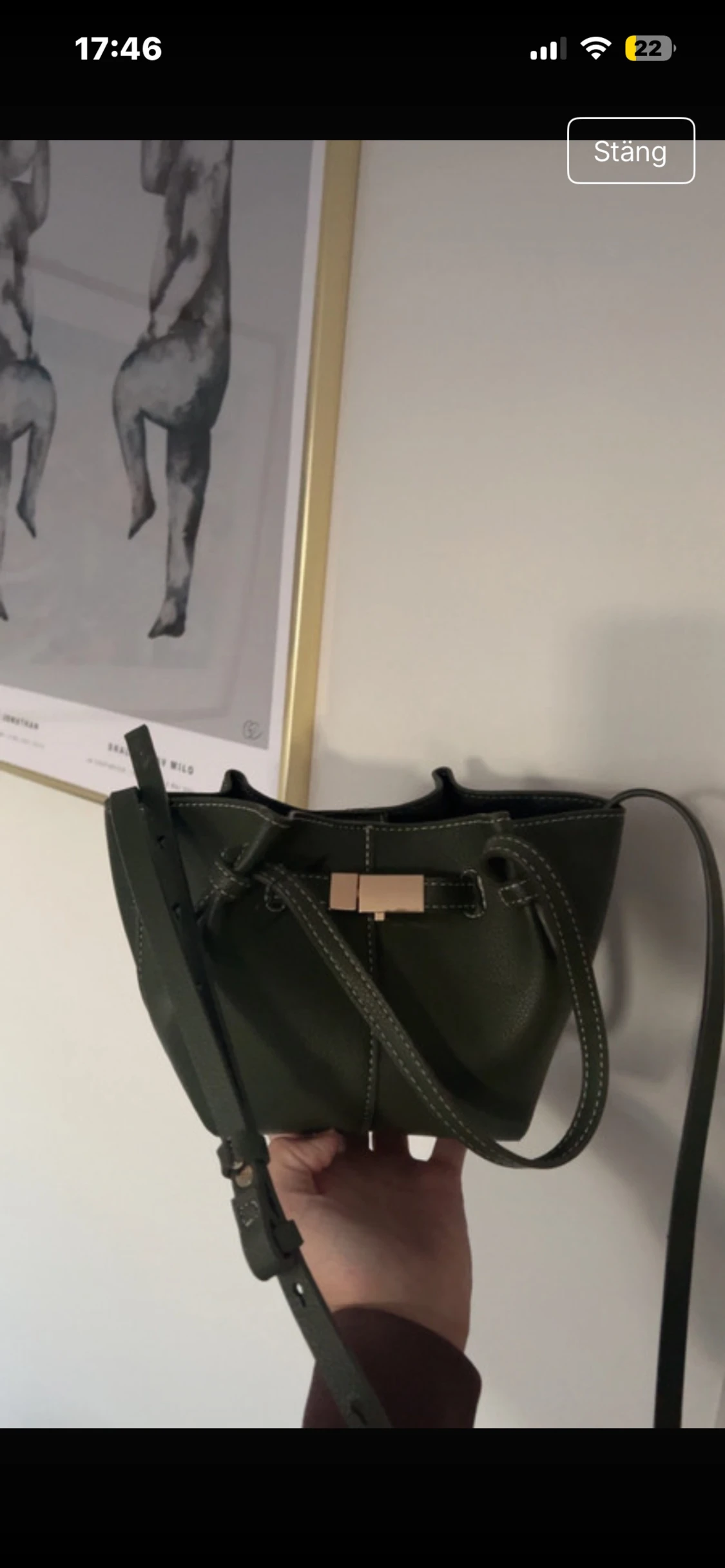 Mörkgrön väska - 3