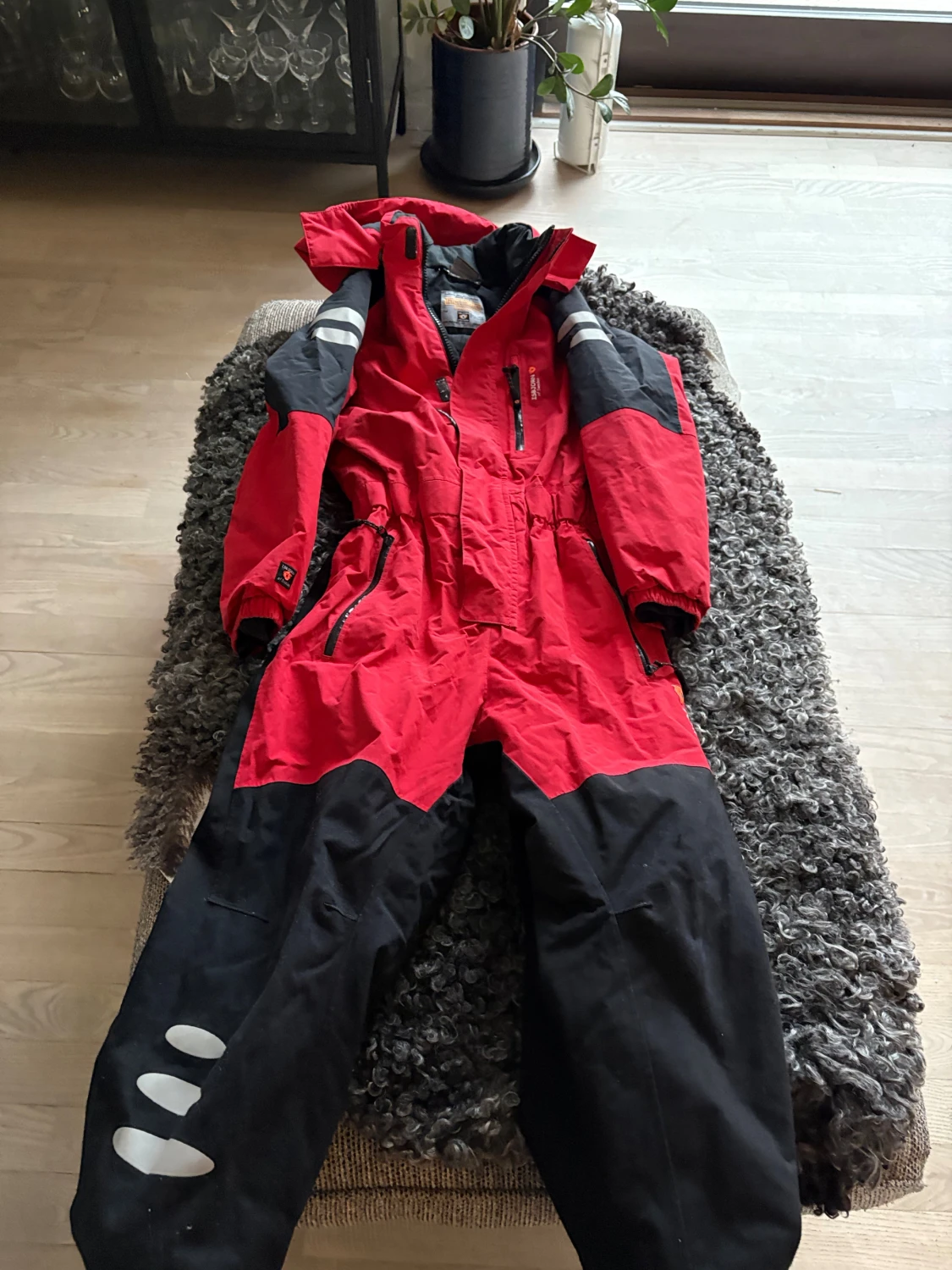 Röd och svart overall från Isbjörn - 2