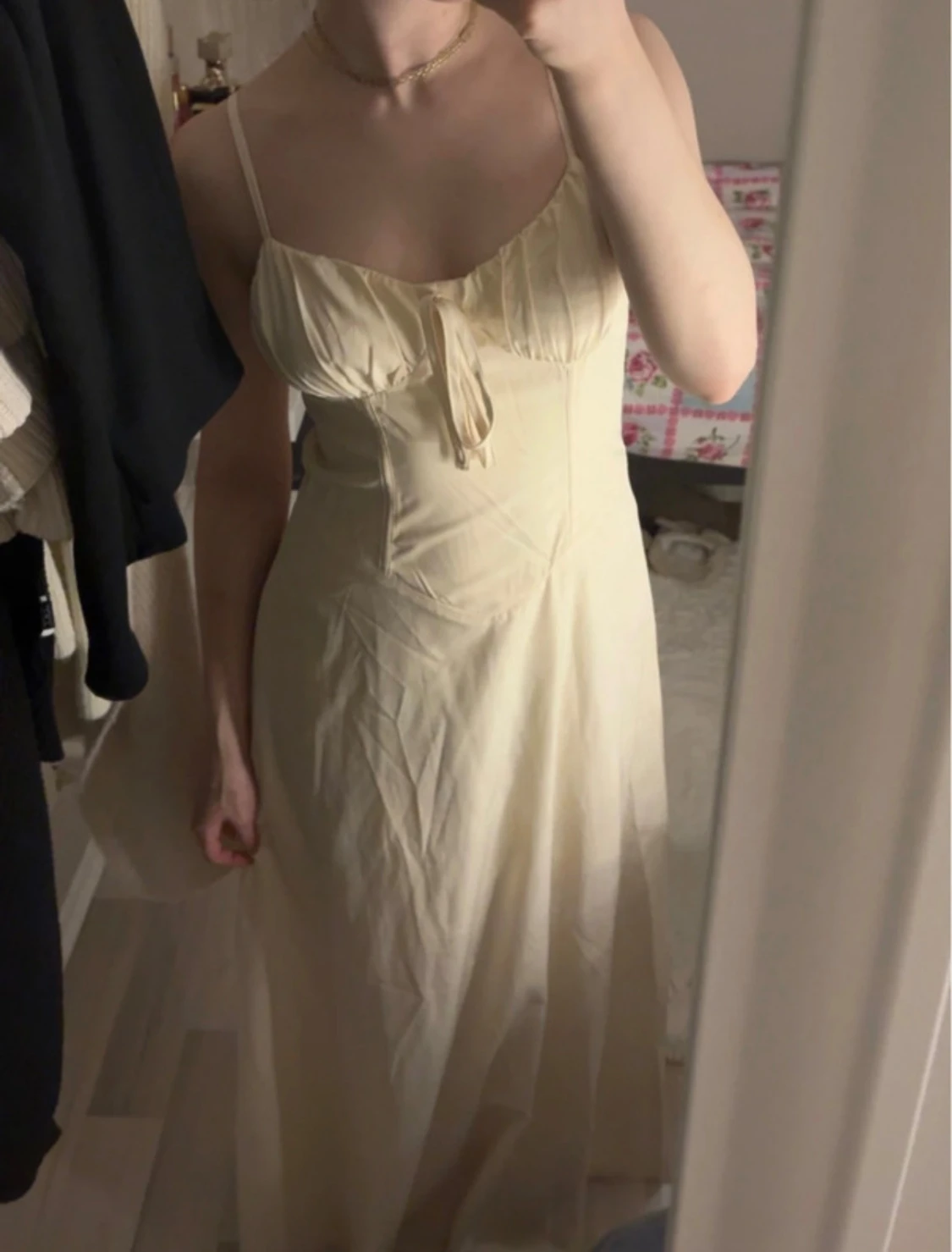 Gul långklänning  - 2