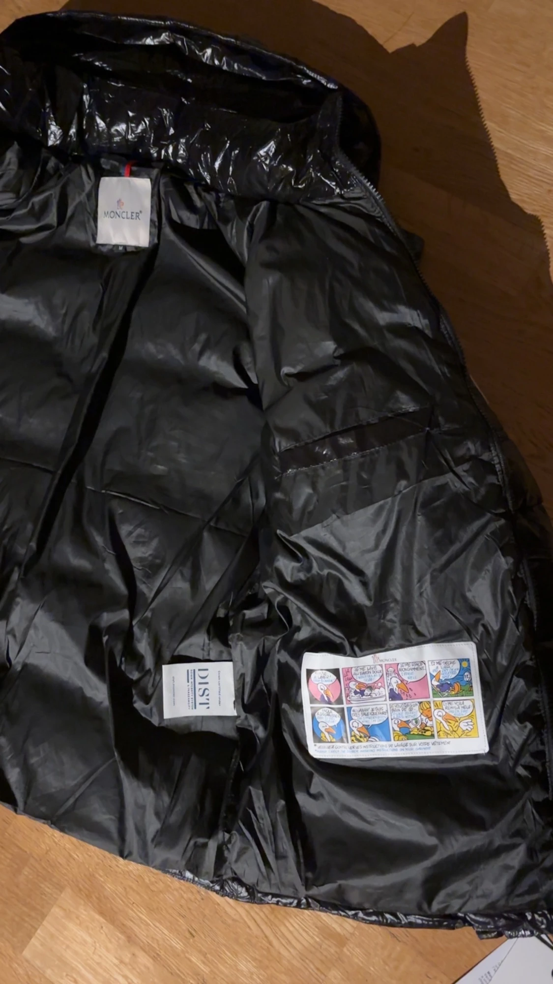 Svart Moncler pufferjacka M !NFC SCAN!  - 2