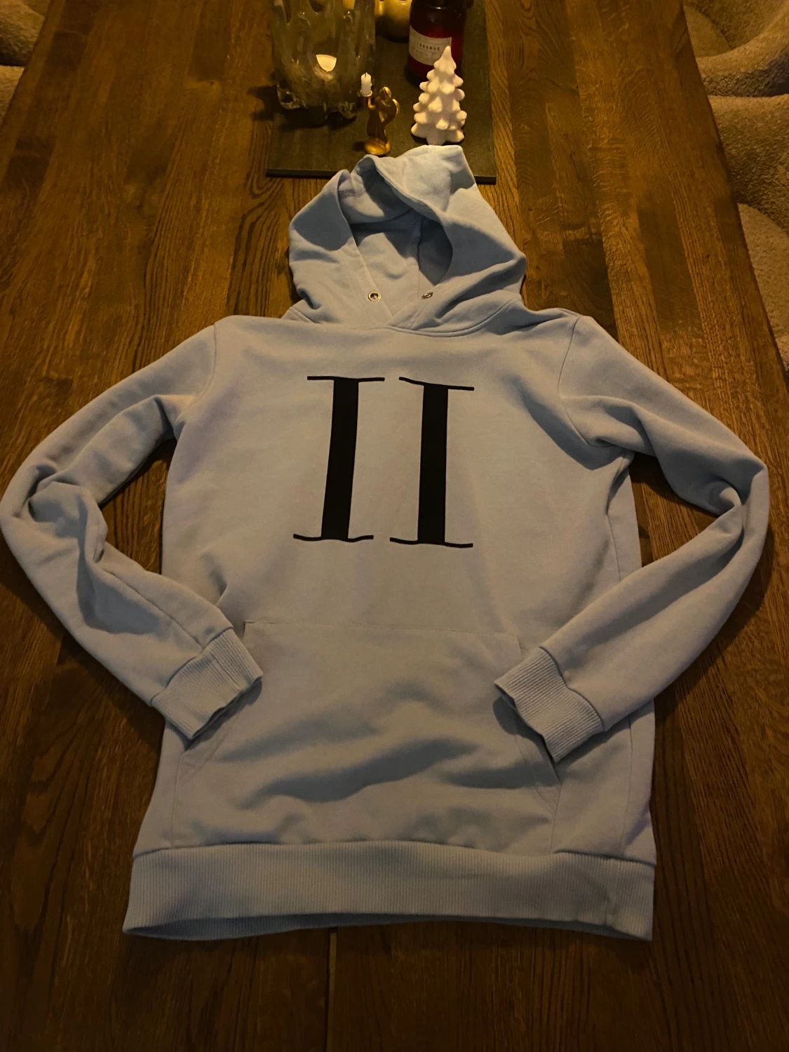Ljusblå hoodie Les Deux XS - 1
