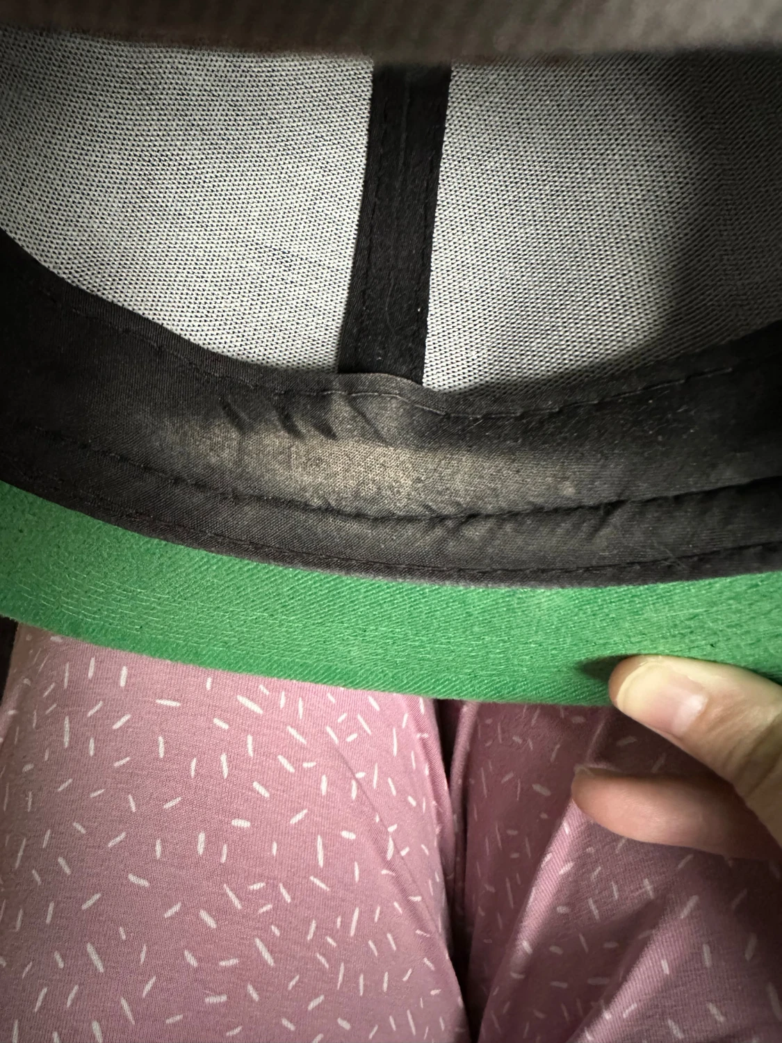 Grå och blå snapback från Obey - 5
