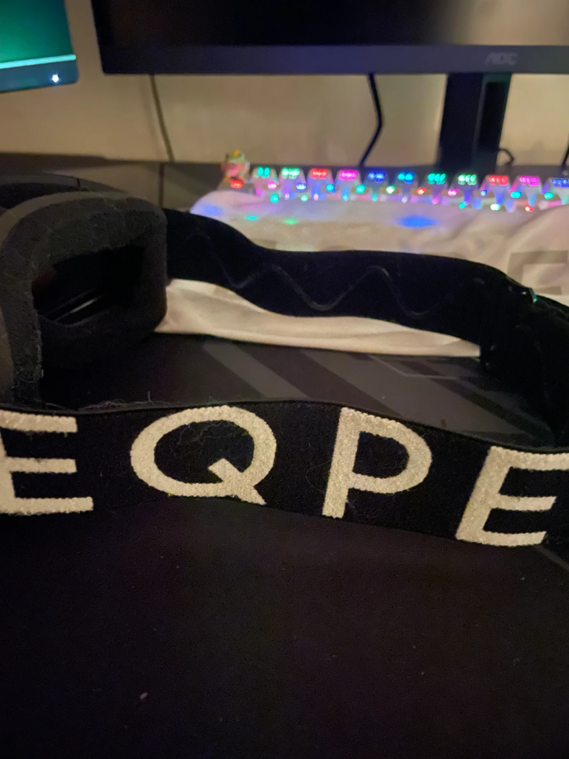 EQPE skidglasögon med röd spegel - 1