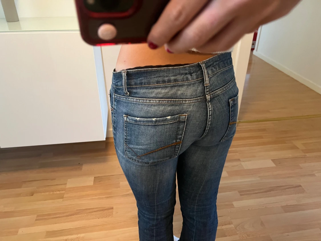 Lågmidjade jeans  - 5