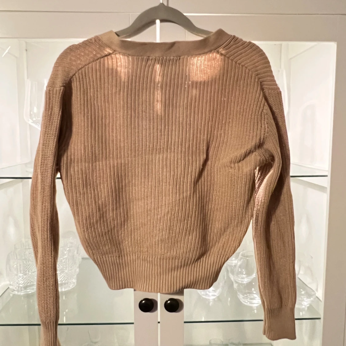 Beige stickad kofta från 157 XS - 1