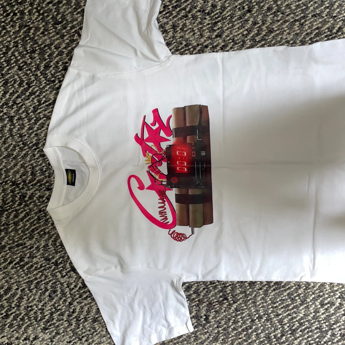 Vit Corteiz t-shirt med tryck