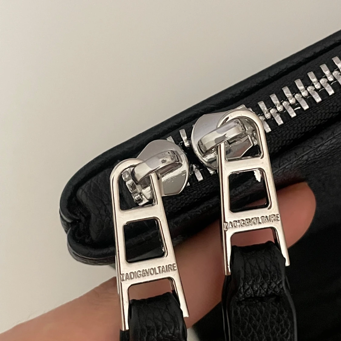 Svart axelväska Zadig & Voltaire skinn - 3