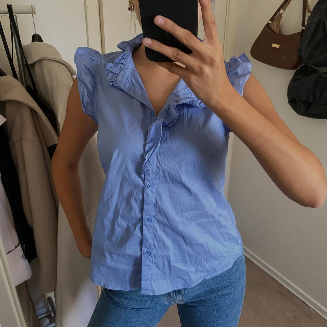 Blå blus - 1
