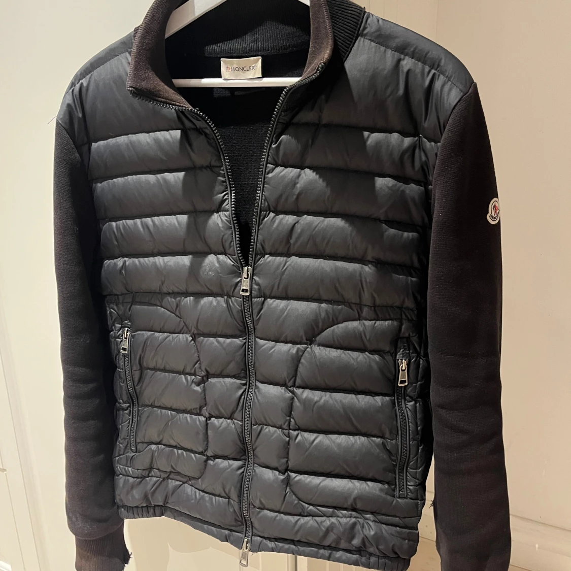 Svart cardigan från Moncler äkta! 