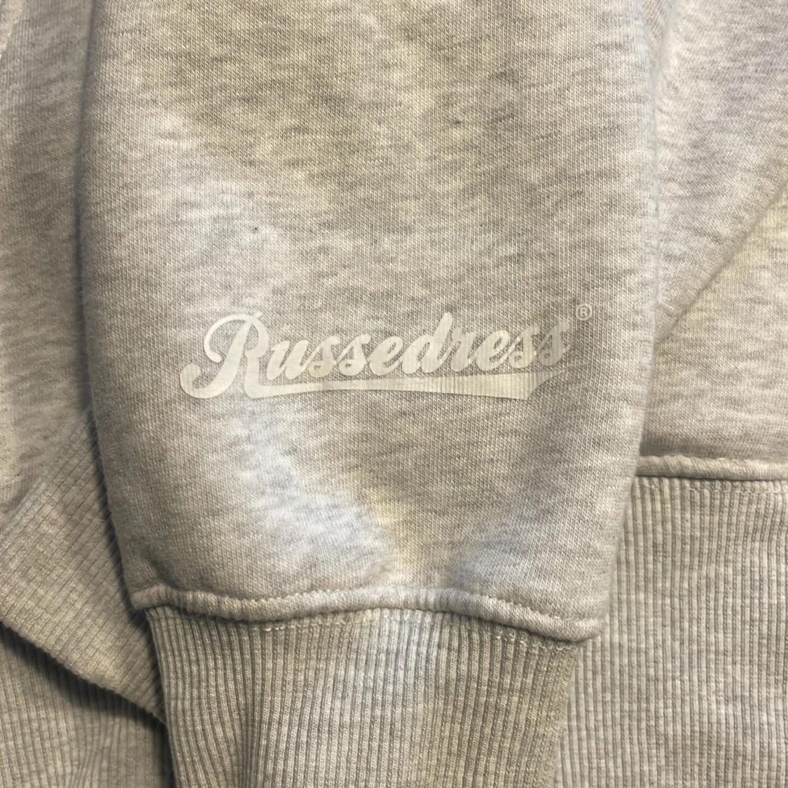 Ljusgrå hoodie från Russedress, M - 3