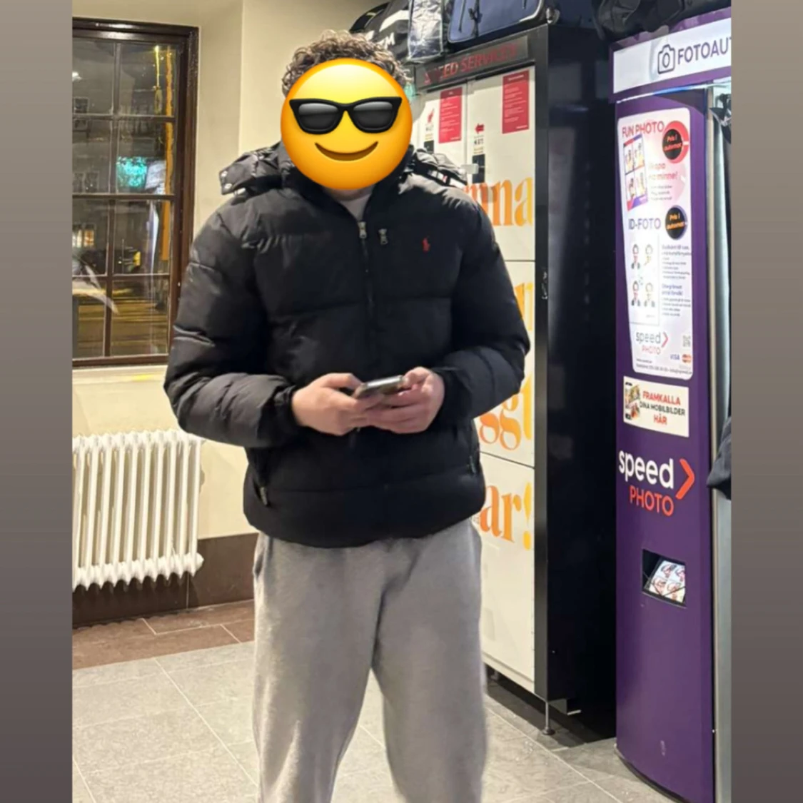 Svart dunjacka från Polo Ralph Lauren - 2