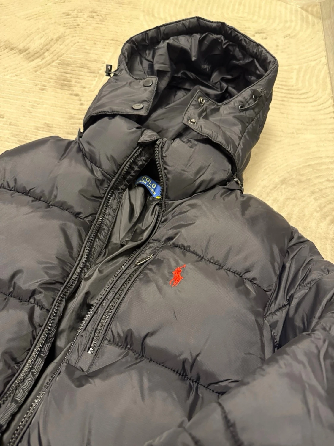 Svart pufferjacka från Polo Ralph Lauren - 1