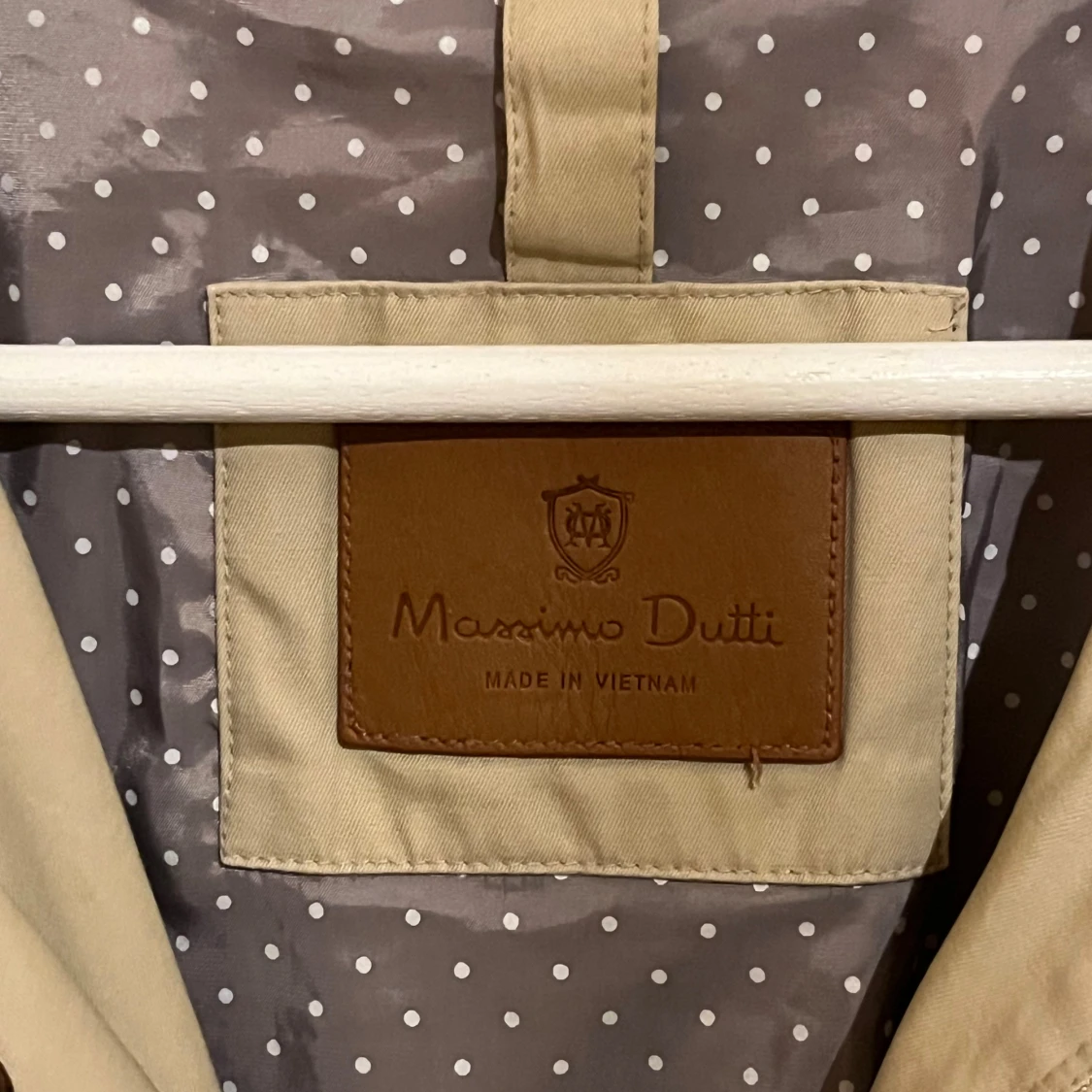 Beige Fieldjacka Massimo Dutti  - 1