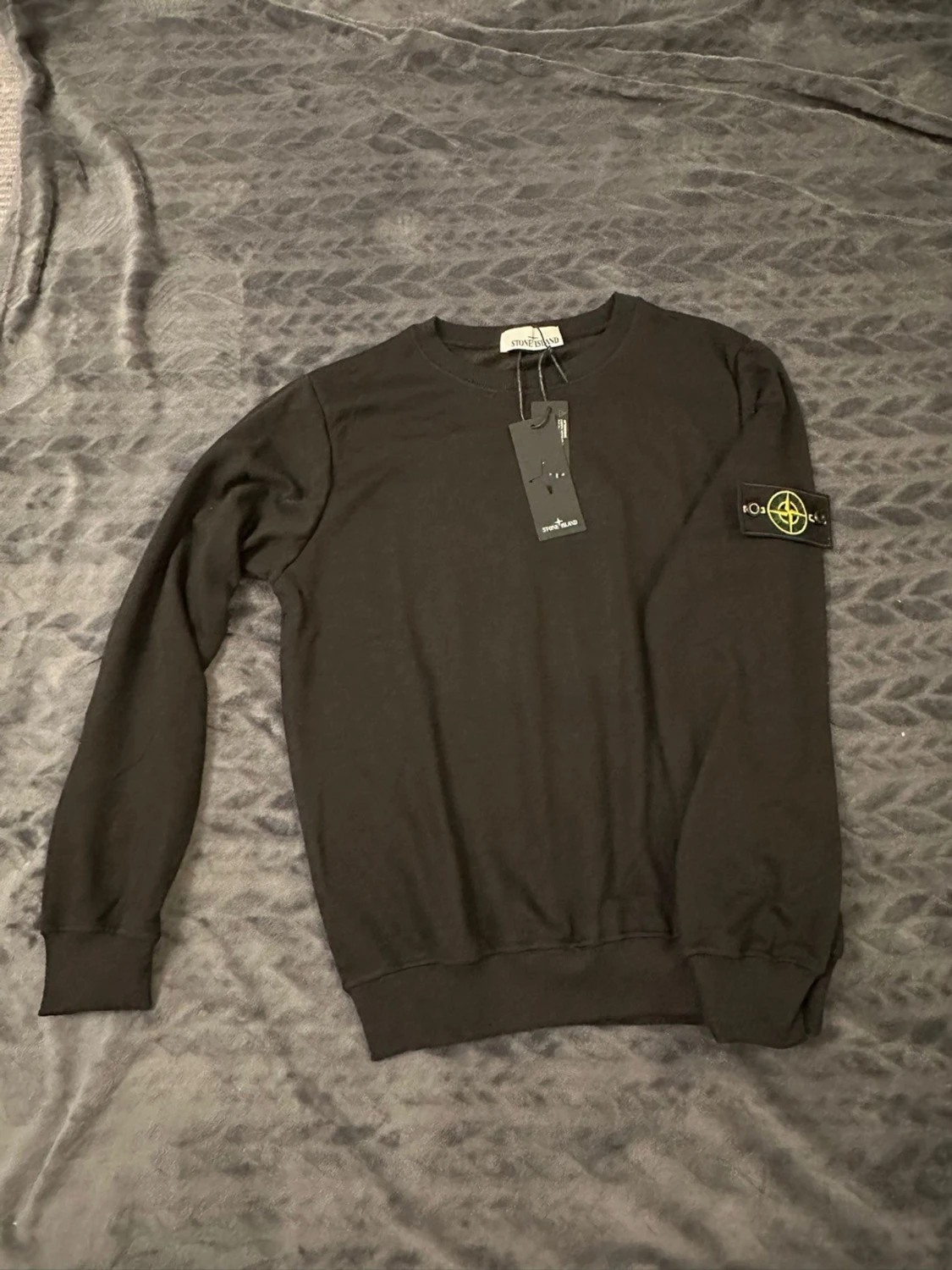 Svart sweatshirt Stone Island - 2