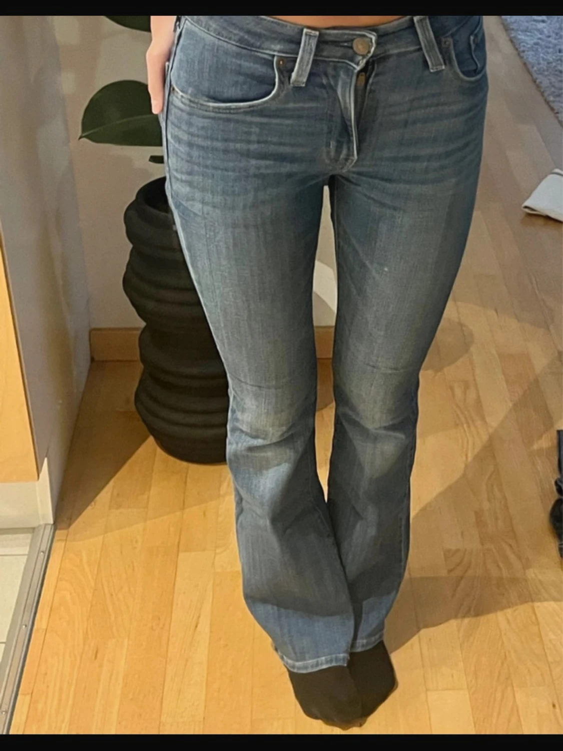Levi's 726 Flare jeans ljusblå, stl 24 - 6