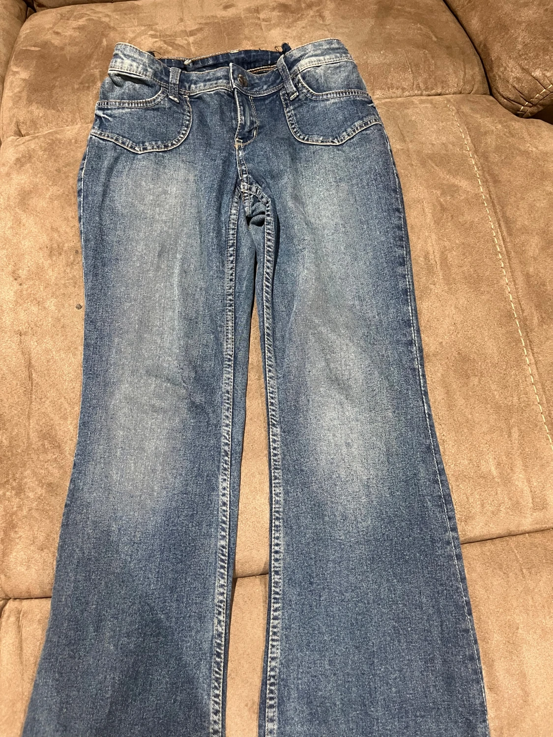 Loose fit jeans – blå - 1