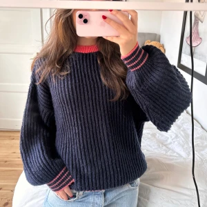 Stickad tröja  - Snygg stickad tröja 