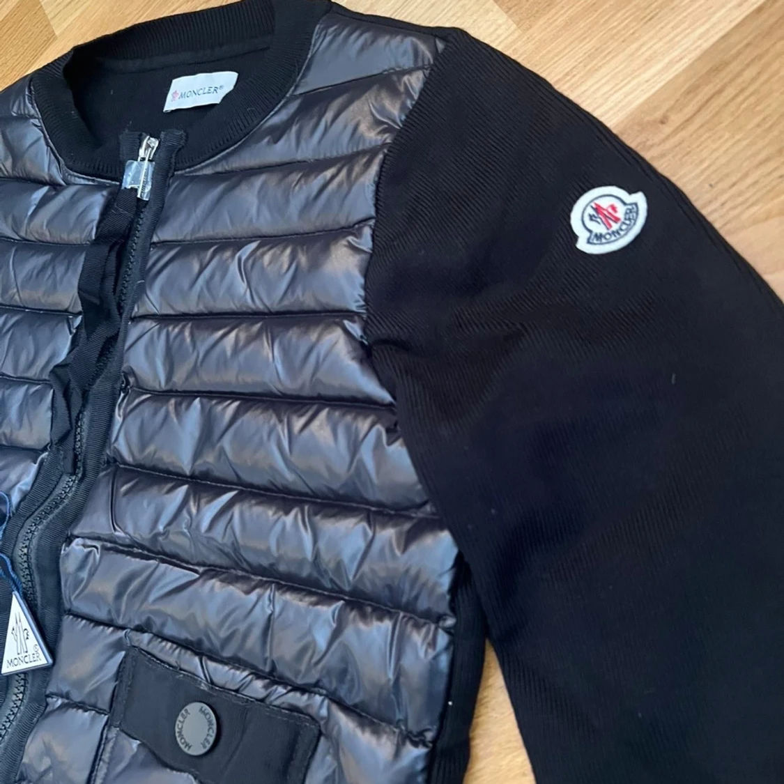 Svart cardigan jacka Moncler Tjejmodell - 1