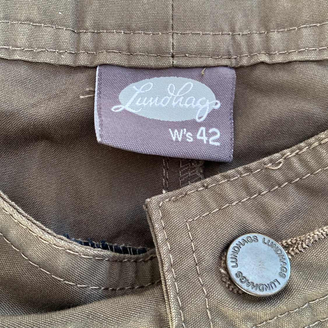 Lundhags gröna vildmarksbyxor W's 42 - 2