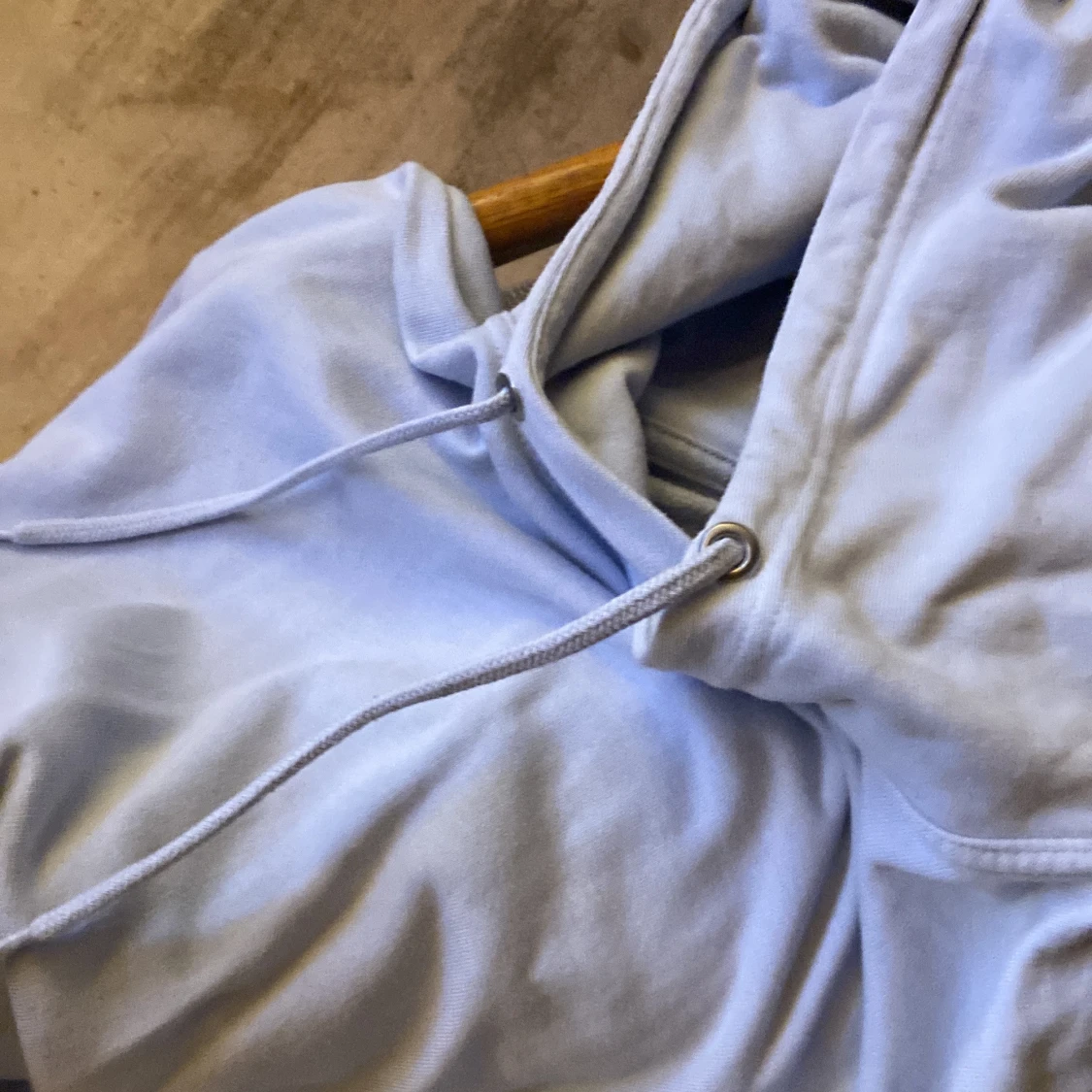 Ljusblå hoodie från 157, XS - 3