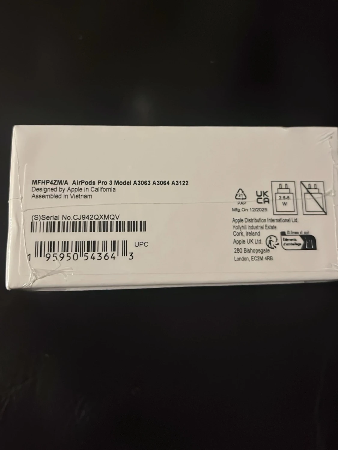 Apple AirPods Pro 3 trådlösa hörlurar - 1