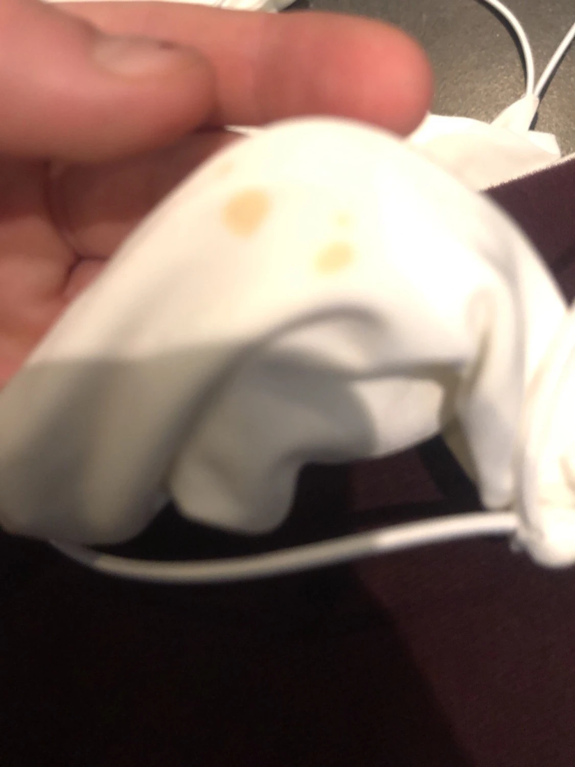 Vit kort klänning med snörning - 2